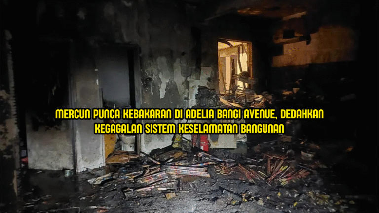 Api Naik Tingkat 8, Tapi Alarm Tak Berbunyi? Penduduk Adelia Bangi Avenue Bongkar Kecuaian Serius