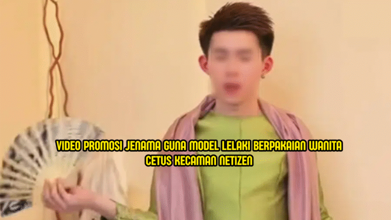 “Marketing Ke Normalisasi?” – Jenama Guna Lelaki Berbusana Wanita Undang Kecaman Ramai