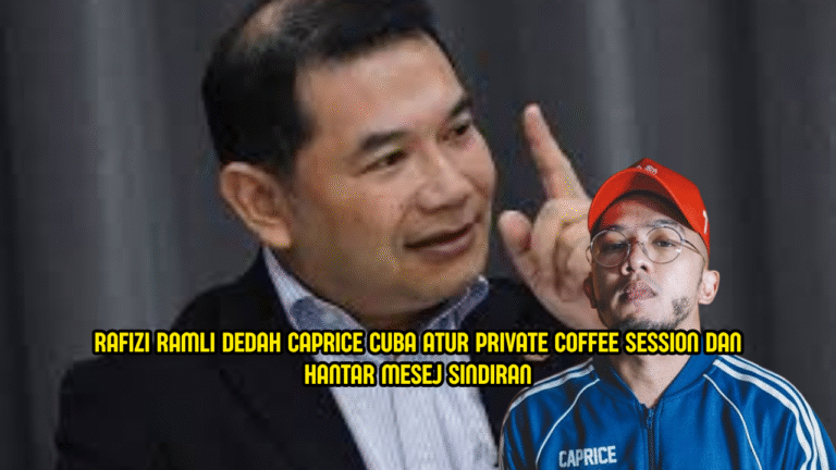 Rafizi Ramli Dedah Caprice ‘Kejar’ Nak Jumpa – Siap Minta Private Coffee & Hantar Mesej Sindiran