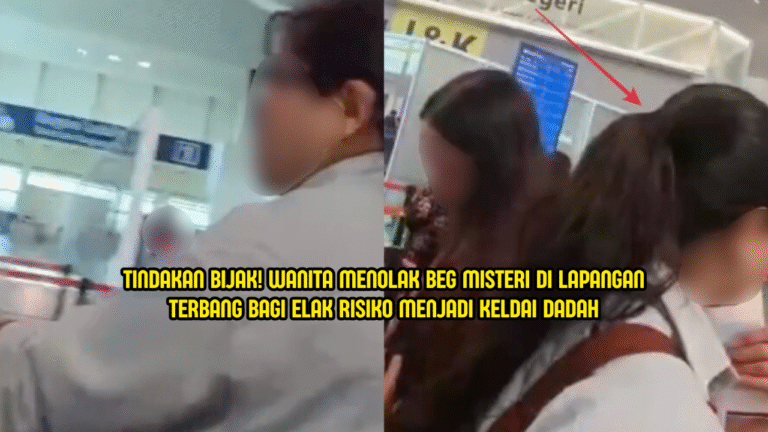 Wanita Tolak Bawa Beg Misteri Di Airport, Raih Pujian Netizen