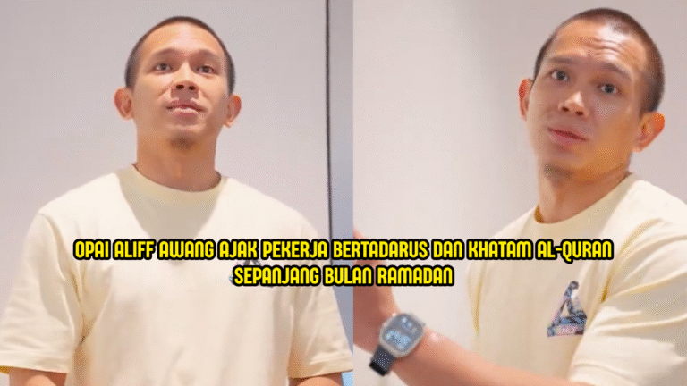 Opai Ajak Pekerja Khatam Al-Quran, Masuk Kerja Awal Sepanjang Ramadan