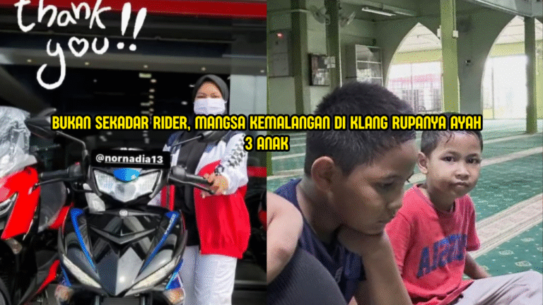 Bukan Sekadar Rider, Mangsa Kemalangan Di Klang Rupanya Ayah 3 Anak