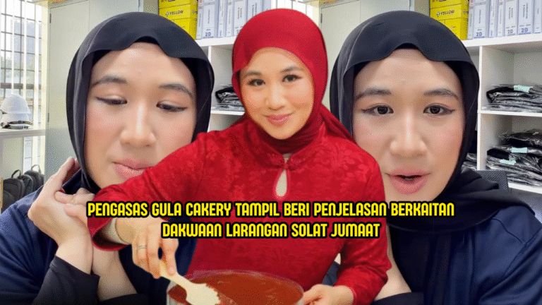 Isu Solat Jumaat: Pengasas Gula Cakery Tampil Jelaskan Keadaan Sebenar
