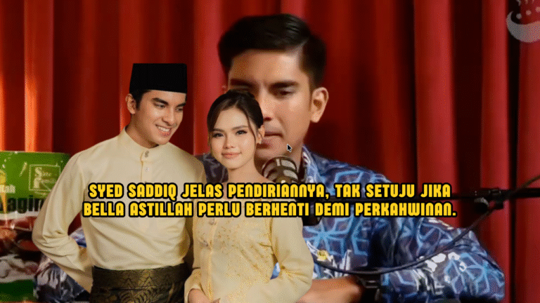 Syed Saddiq Tak Halang Bella Astillah Teruskan Kerjaya