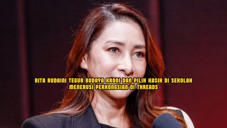 “Tak Perlu Jadi VIP Untuk Dihormati” – Rita Rudaini Tegur Budaya Kroni Di Sekolah