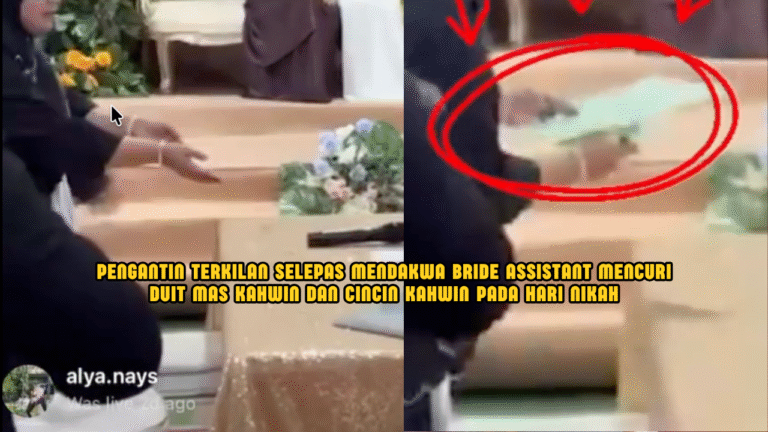 “Cincin Ni Tanda Titik Peluh I” Pengantin Dakwa BA Curi Duit Mas Kahwin & Cincin Ketika Hari Nikah