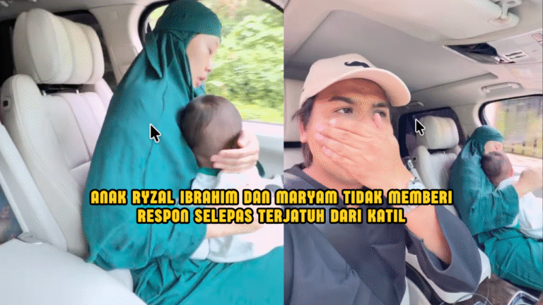 Ryzal Ibrahim Dan Mariam Cemas Anak Tak Sedarkan Diri Lepas Jatuh Katil