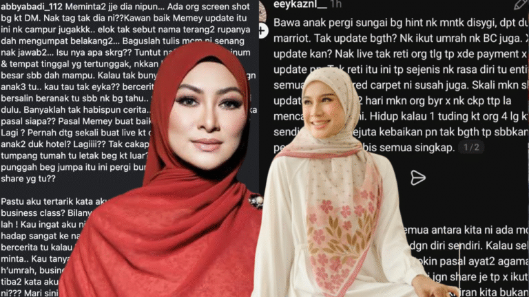 “Siapa Yang Bercerita Tu Kalau Bukan Memey Kan?” – Abby Abadi Bidas Dakwaan Rakan Baik Memey