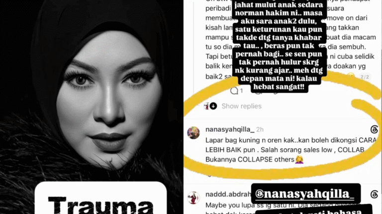 “Tak Pernah Datang Tanya Khabar” – Abby Abadi Berang Dakwa Anak Saudara Norman Hakim Masuk Campur