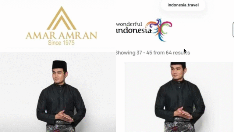 Nak Promosi Budaya, Laman Pelancongan Indonesia Didakwa Kantoi Guna Model Malaysia
