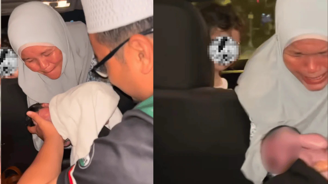 BAYI SELAMAT DILAHIRKAN DI DALAM KERETA SEBELUM IBUNYA SEMPAT TIBA DI HOSPITAL