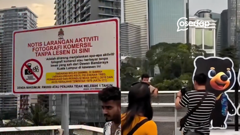 Terang-terang ada Notis Larangan – Ulat Foto Terus Berniaga Di Saloma Link