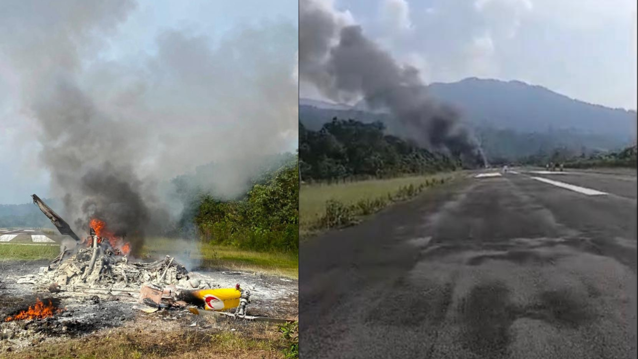HELIKOPTER DILAPORKAN TERHEMPAS DAN TERBAKAR DI KAWASAN LAPANGAN TERBANG LONG LELLANG PADA 8 SEPTEMBER 2026