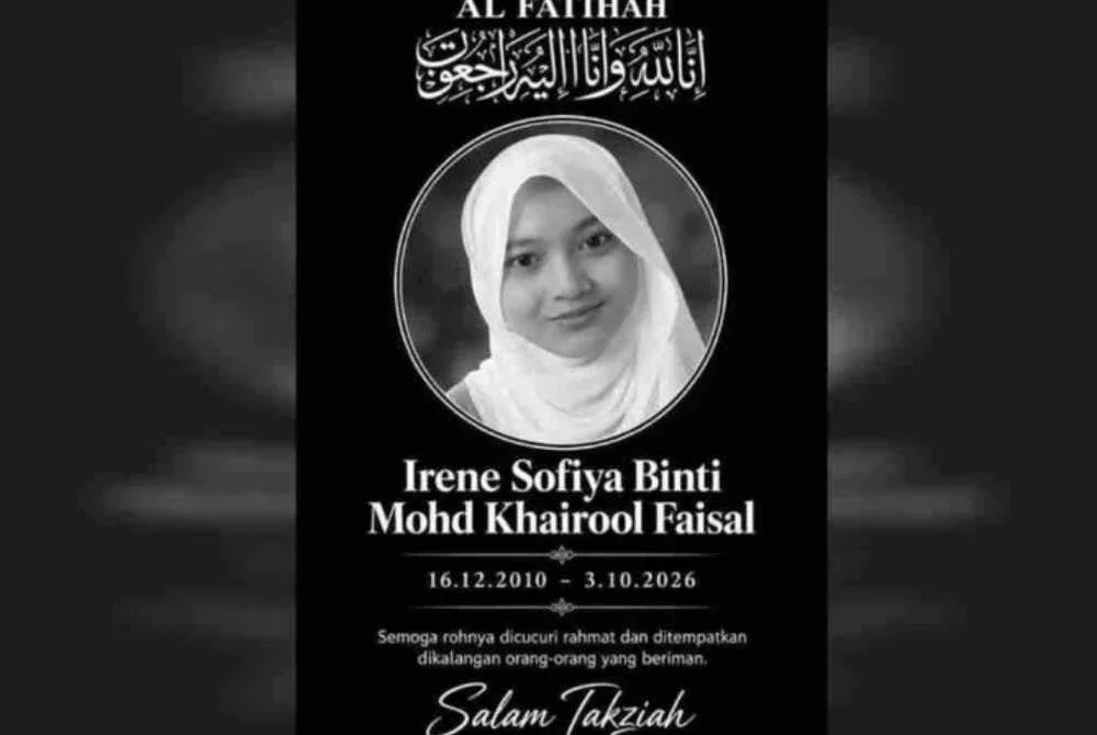 Motosikal Masih Ada Dekat Sekolah, Tapi Irene Tak Balik… Ini Kronologi Kes Setakat Ini