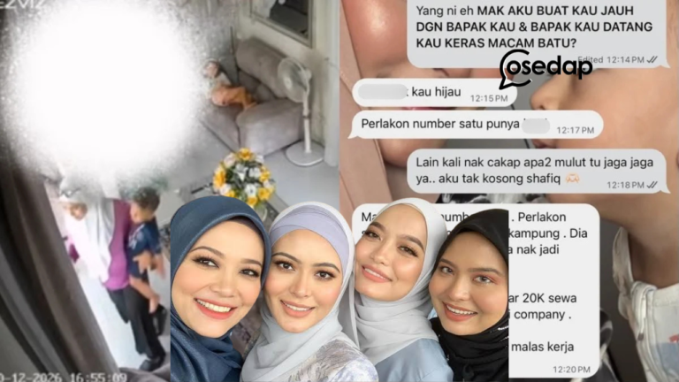 ‘Nampak Baik Di Media Sosial!’ Syafiqa Melvin Dedah Screenshot, Dakwa Bekas Adik Ipar Hina Ibu Sendiri