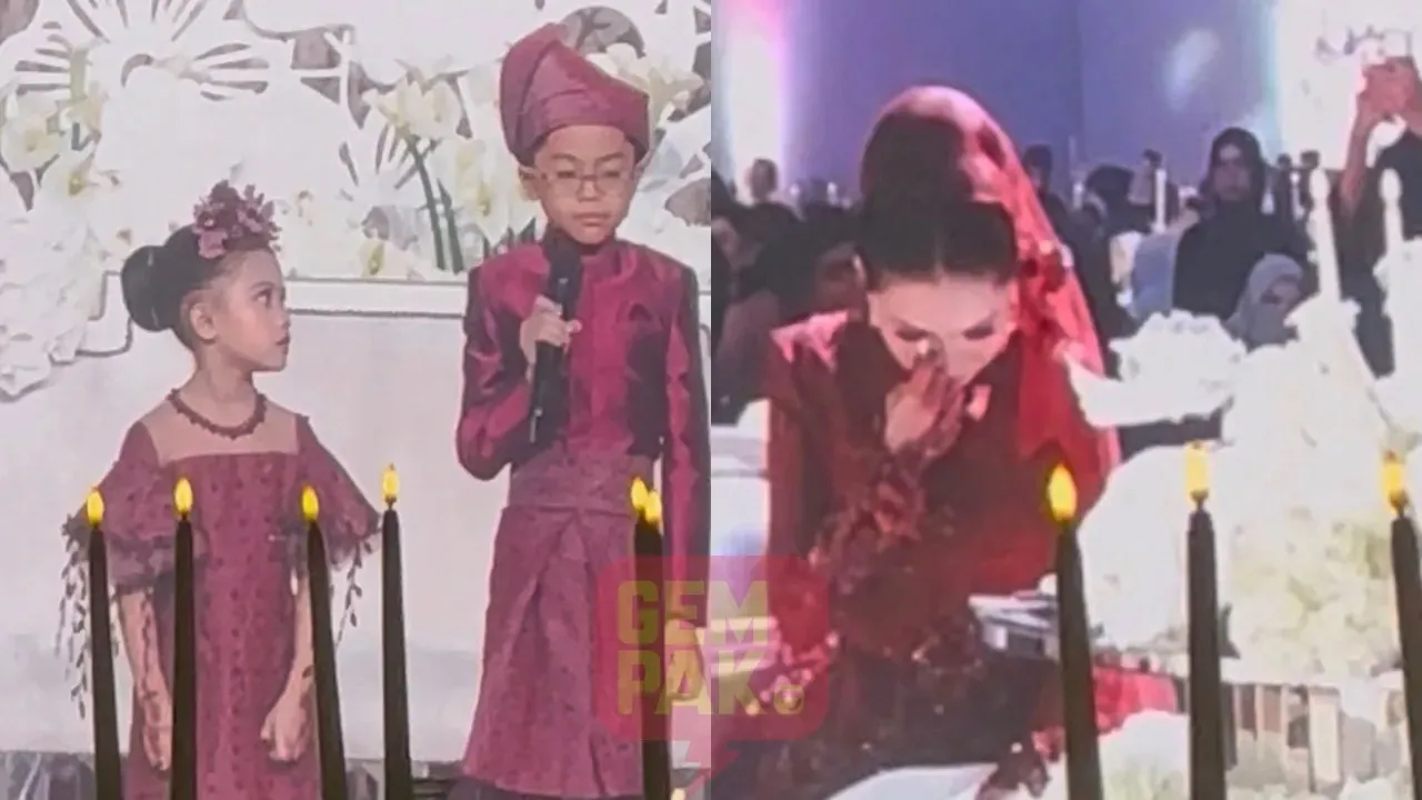Pernah Tengok Mummy Menangis, Ucapan Ayden Di Majlis Kahwin Bella & Syed Saddiq Buat Ramai Sebak!