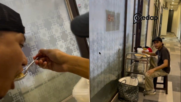 Makan makan – Orang dah semawa takkan kita nak tolak kan.. tak baik tolak rezeki