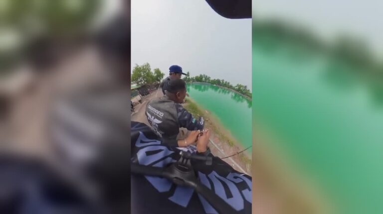 Dari Fish on terus Bangau – Mungkin ni kali terakhir beliau menganjing kawan kawan ahahaha