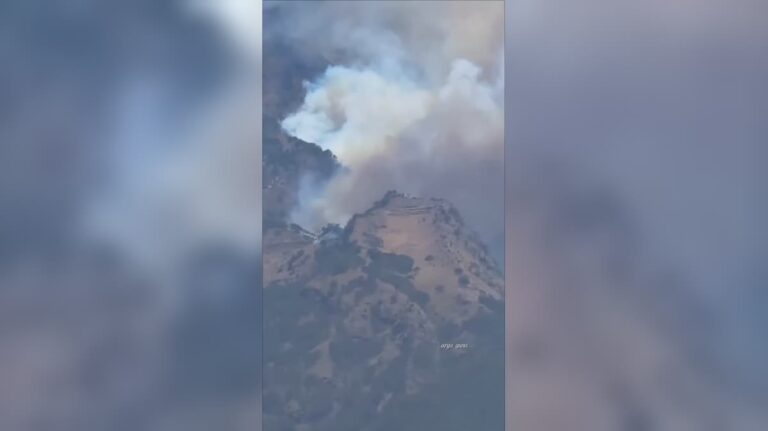 “Semakin Meluas” – Kebakaran Hutan Gunung Sumbing Jelas Dapat Dilihat Dari Jauh