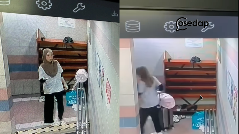 Miskin sangat ke sampai beg baju pun nak rembat. Dalam surau pulak tu mencuri kan dah viral