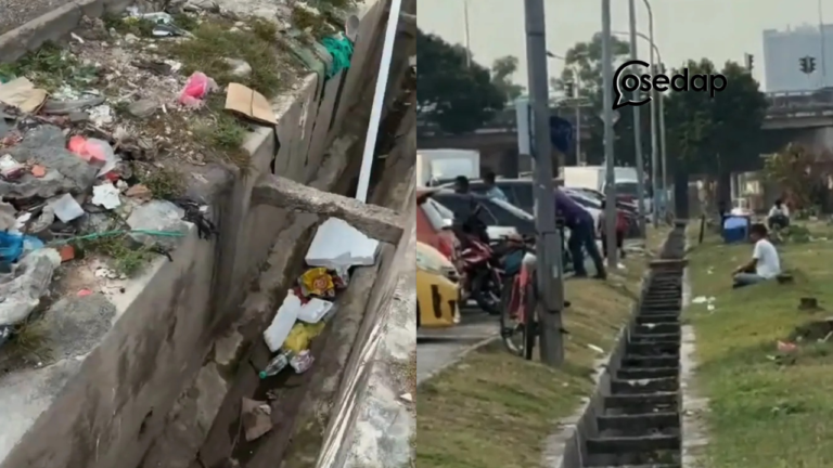 Kau tengok lagi longkang ni – Isu Sampah dan Rohingya Di Puchong Makin Tak Terkawal