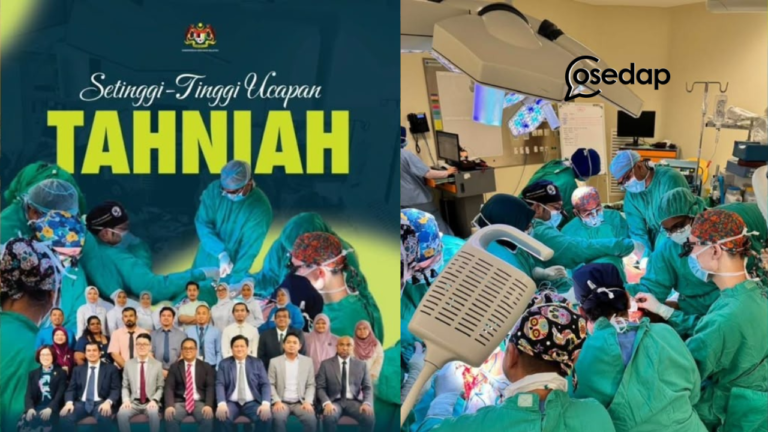 Tangan Pesakit Yang Putus Berjaya Disambung Semula, Kepakaran Doktor Hospital Selayang Raih Perhatian!